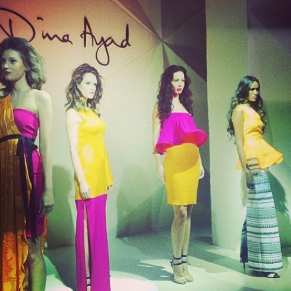 Dima Ayad Flounce Cocktail Dress Size S - Picture 3 of 3